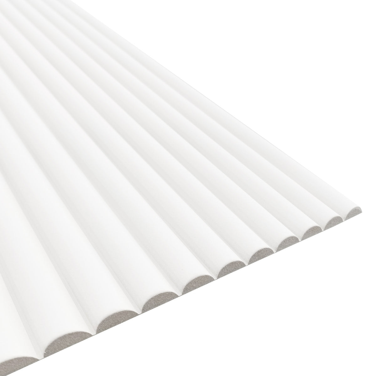 Panneau mural super flexible PVC Kurv installé dans un intérieur