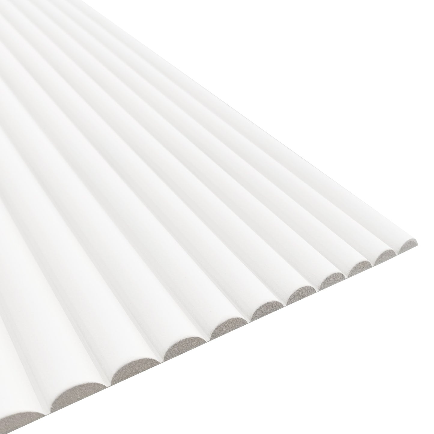 Panneau mural super flexible PVC Kurv installé dans un intérieur