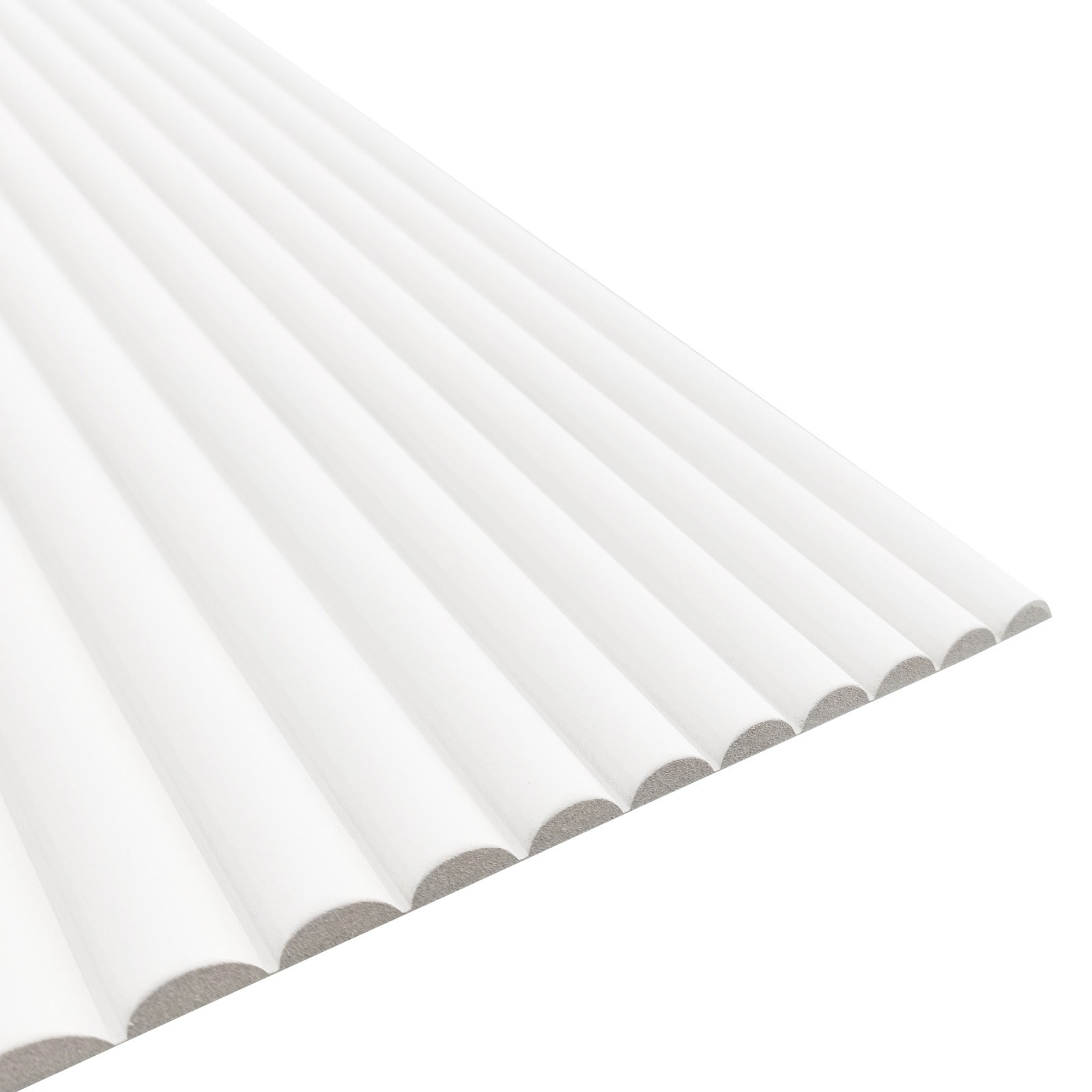 Panneau mural super flexible PVC Kurv installé dans un intérieur