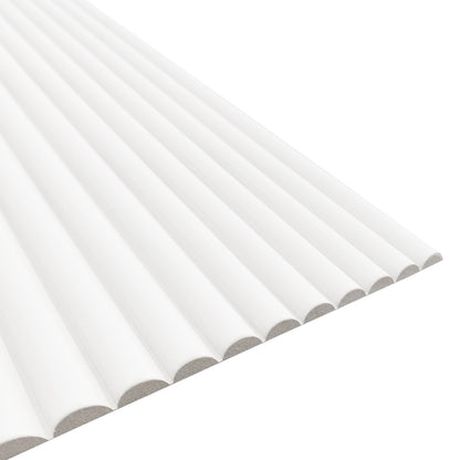 Panneau mural super flexible PVC Kurv installé dans un intérieur